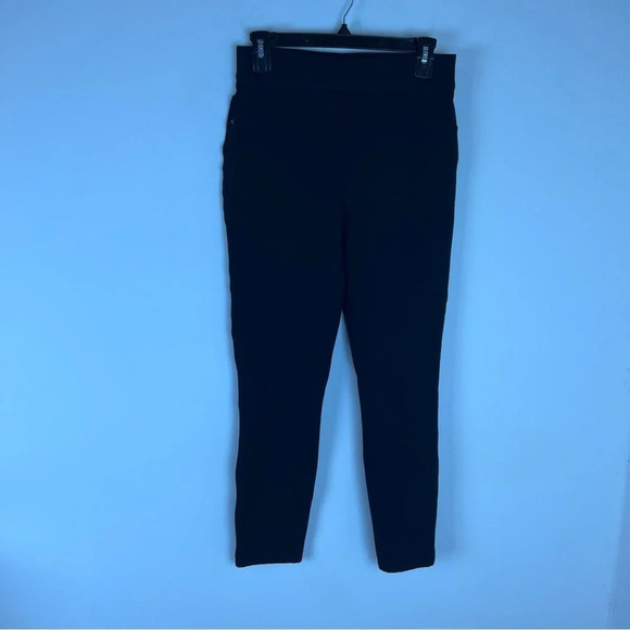 Spanx Jean-ish Twill Jegging Legging in Solid Very Black Size M - Picture 8 of 8